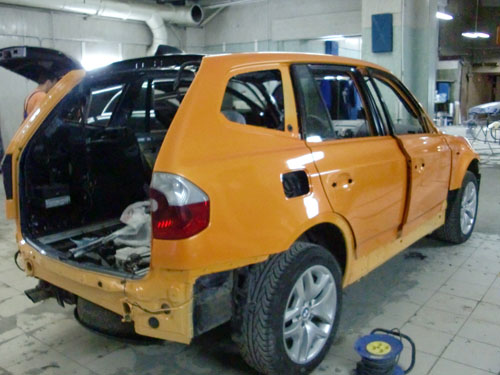 Ремонт кузова BMW X5